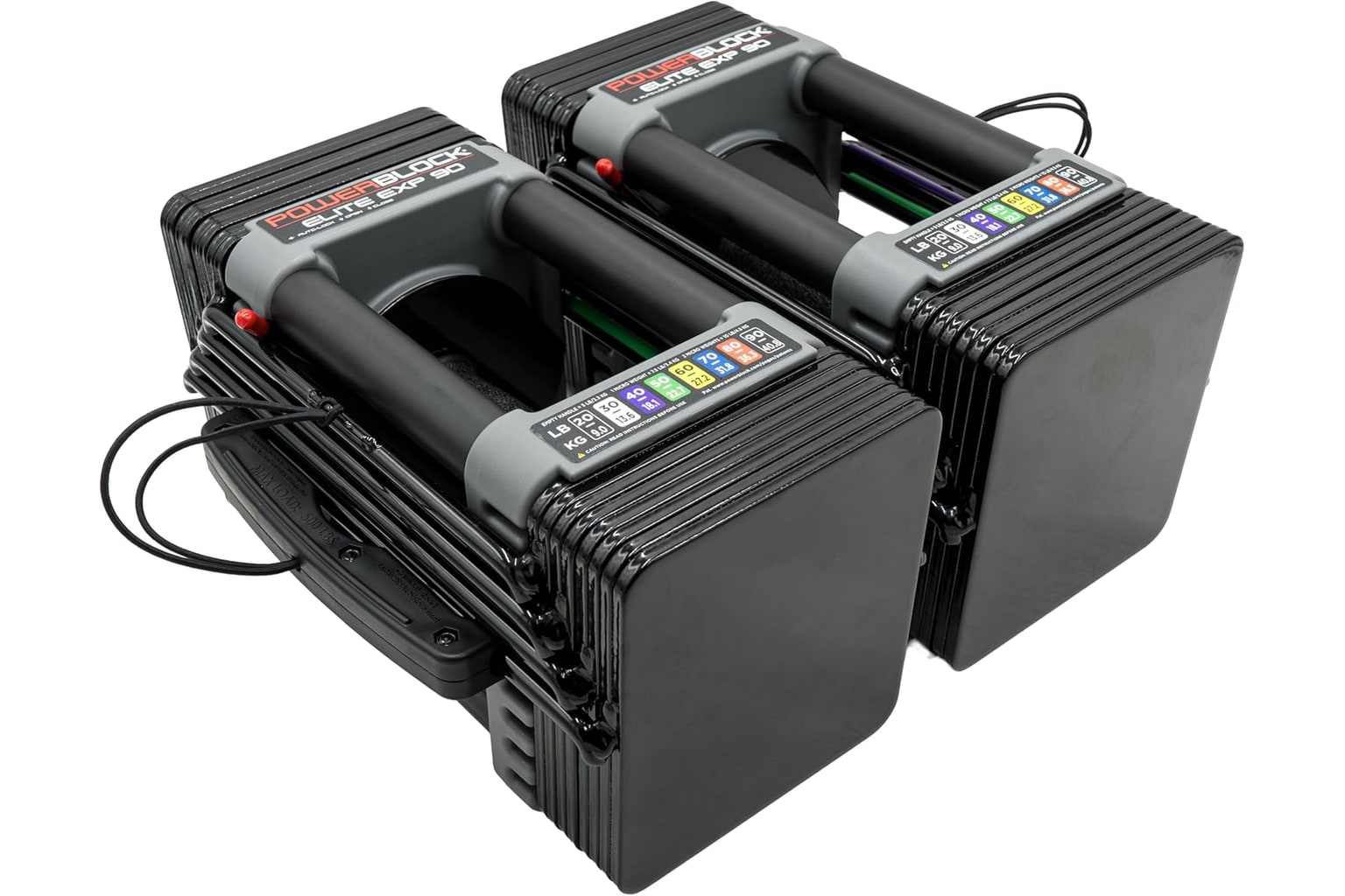 PowerBlock Elite EXP Stage 1 Adjustable Dumbbells product image