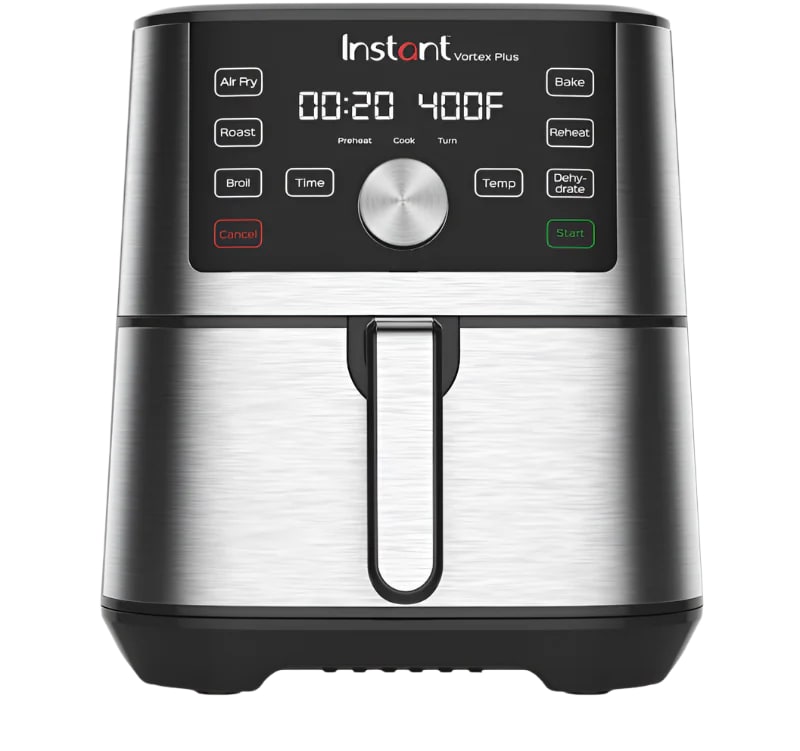 Instant Pot Vortex Plus 4QT 6-in-1 mini air fryer front view