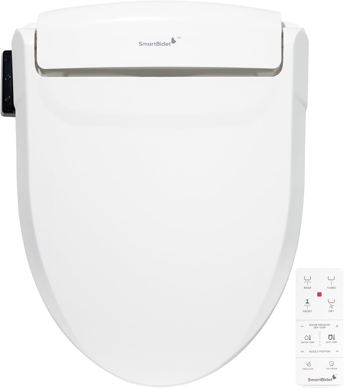 SmartBidet SB-1000 electronic bidet toilet seat with remote control
