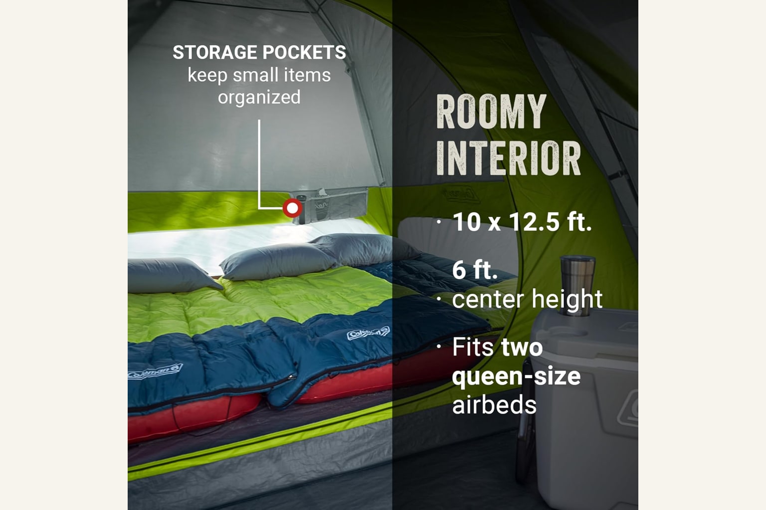 Coleman Skydome Camping Tent with Screened Porch product image