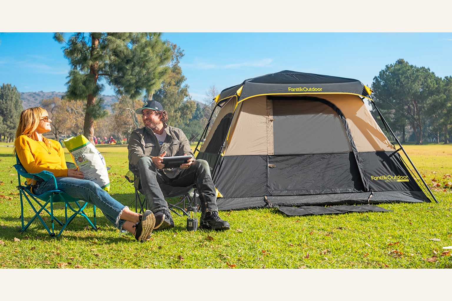 Core 9 Person Instant Cabin Tent hero image