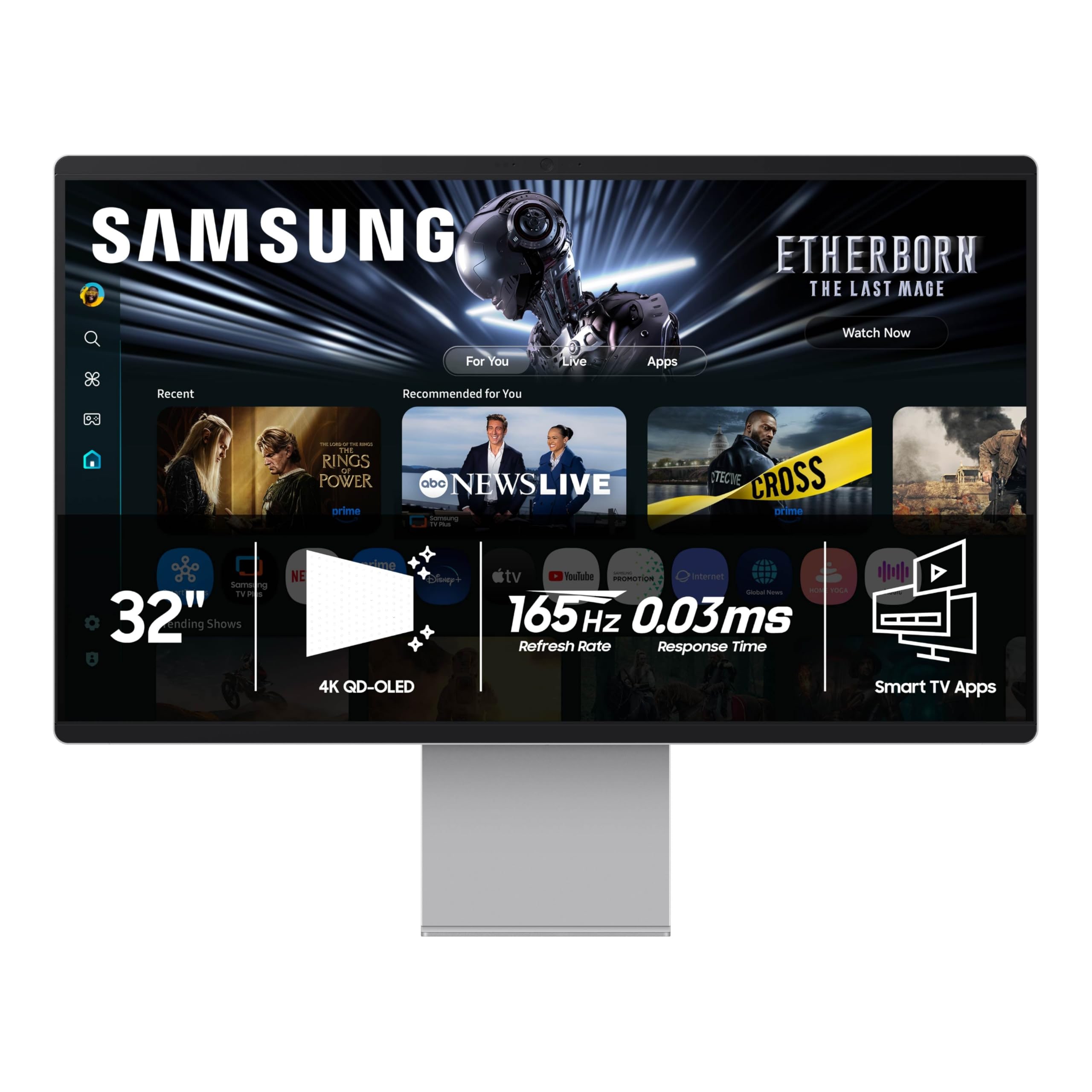Samsung 32-inch OLED M9 M90SF Smart Monitor product image