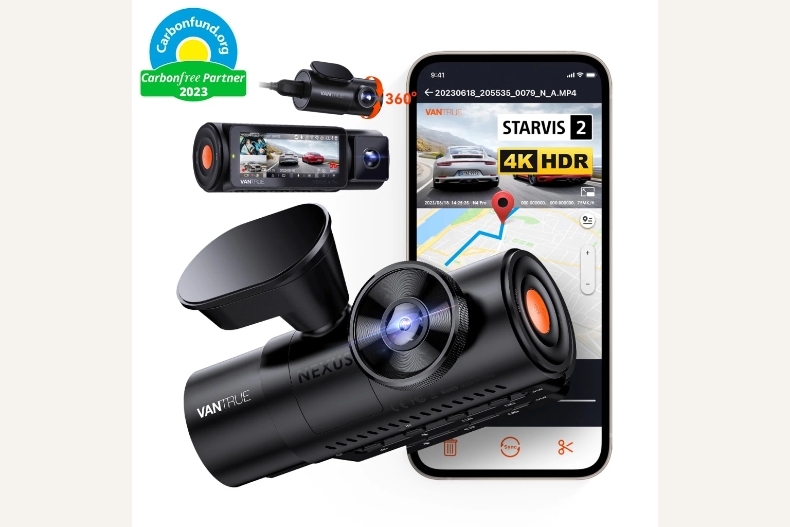 Vantrue N4 Pro hero image