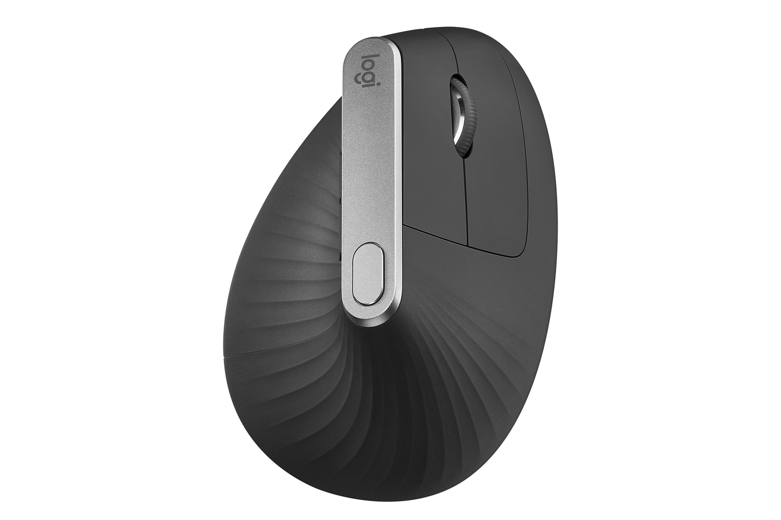 Logitech MX Vertical Wireless Mouse shown in an angled product view