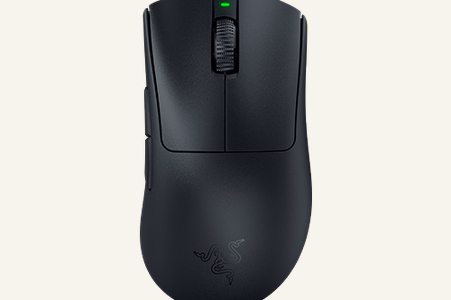 Razer DeathAdder V3 Pro black ergonomic wireless gaming mouse hero product image