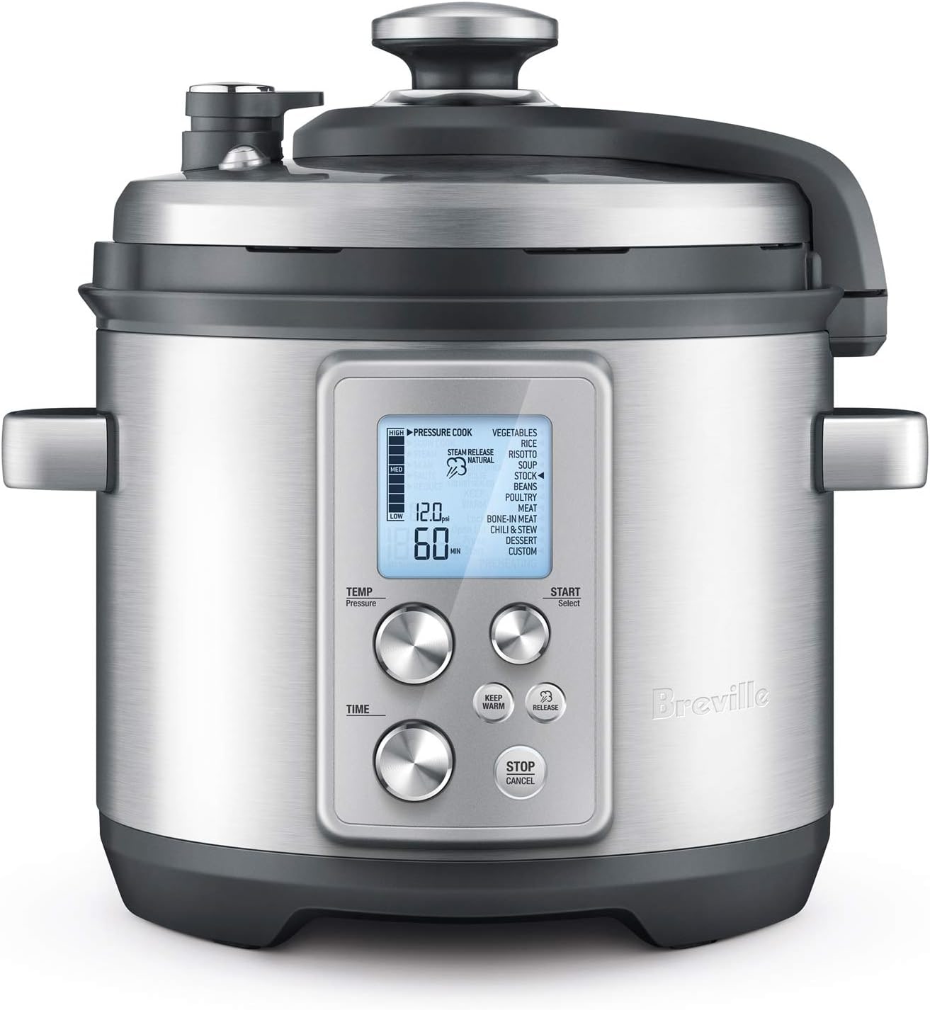 Breville Fast Slow Pro BPR700BSS 6 Quart product image