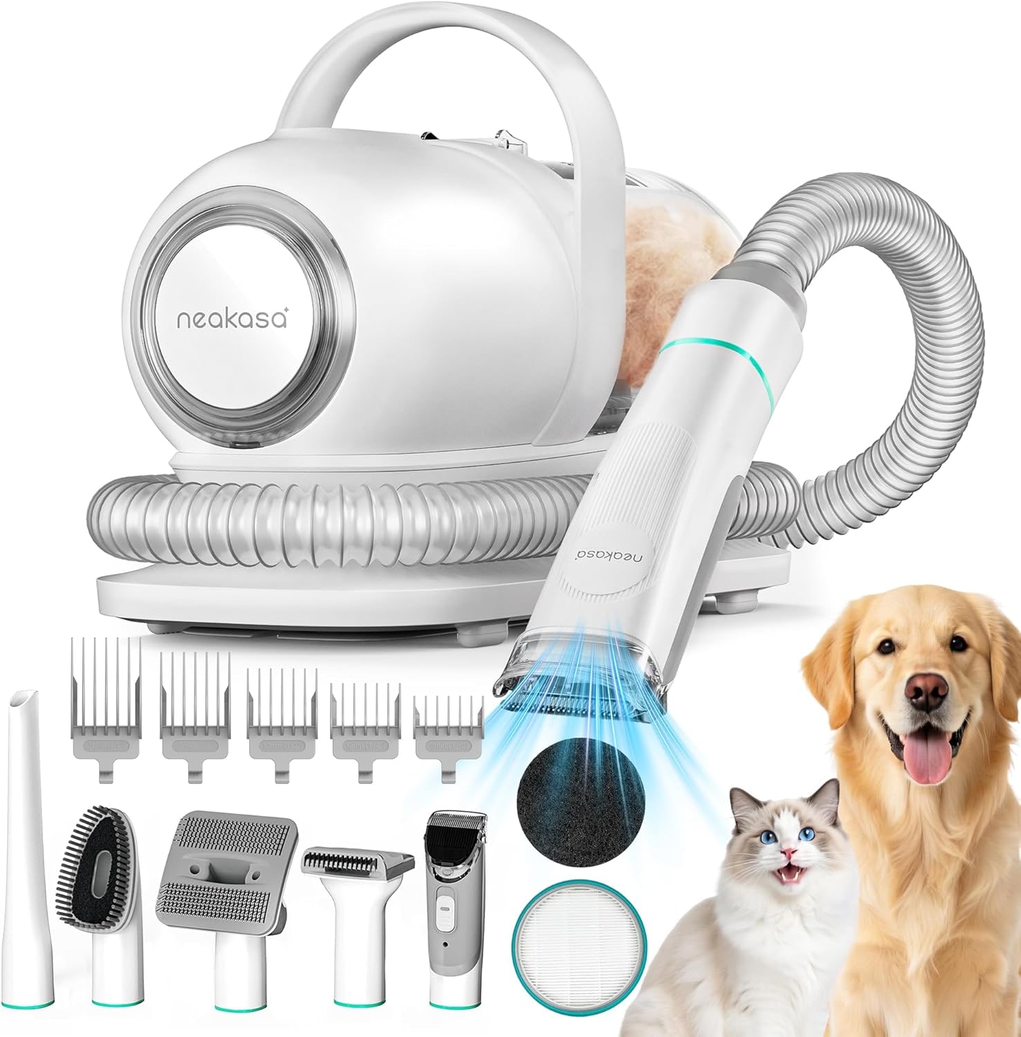 Neakasa P1 Pro 5-in-1 Pet Grooming Kit & Vacuum product image
