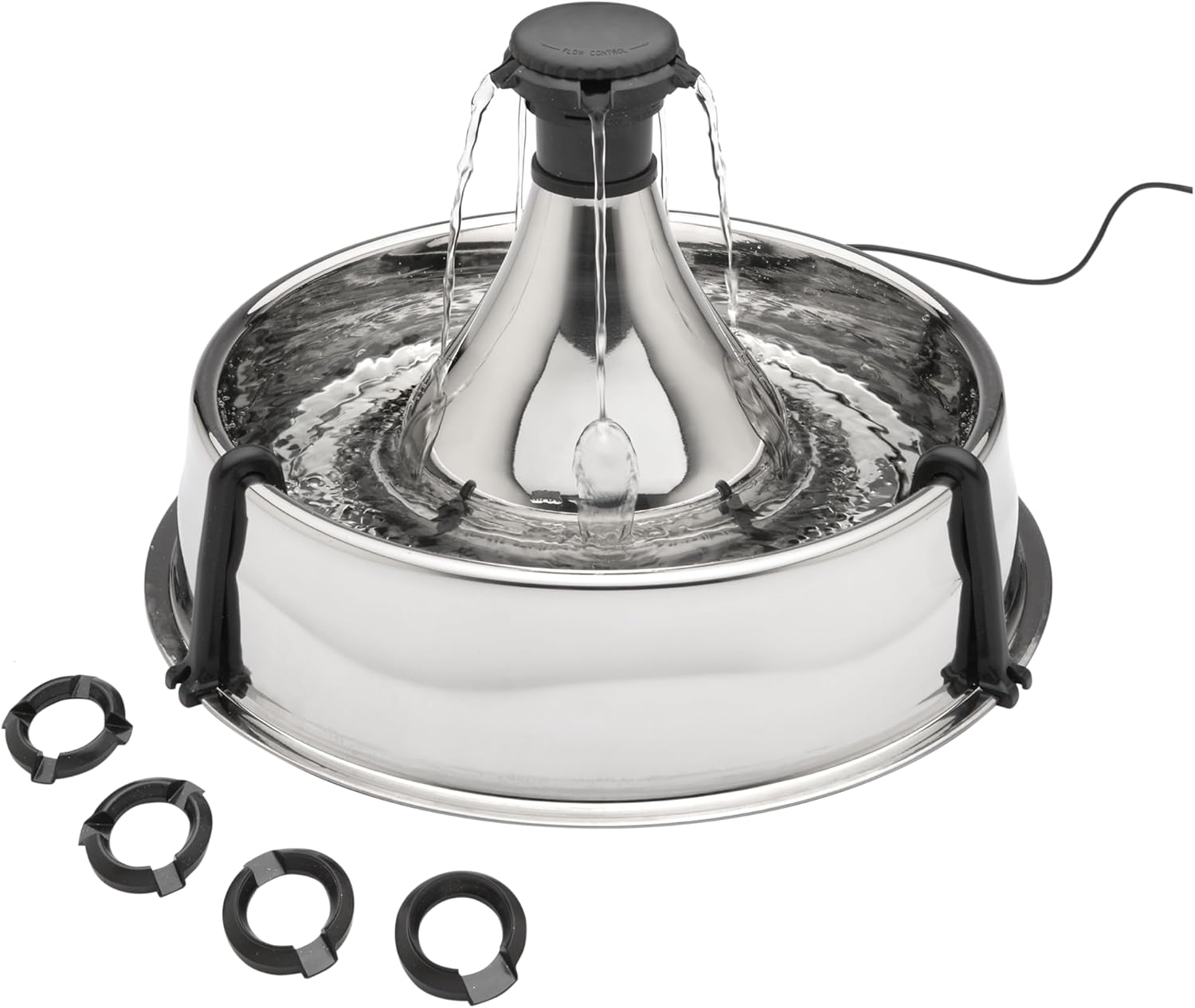 PetSafe Drinkwell Stainless Steel 360 Multiple Pet Fountain product image