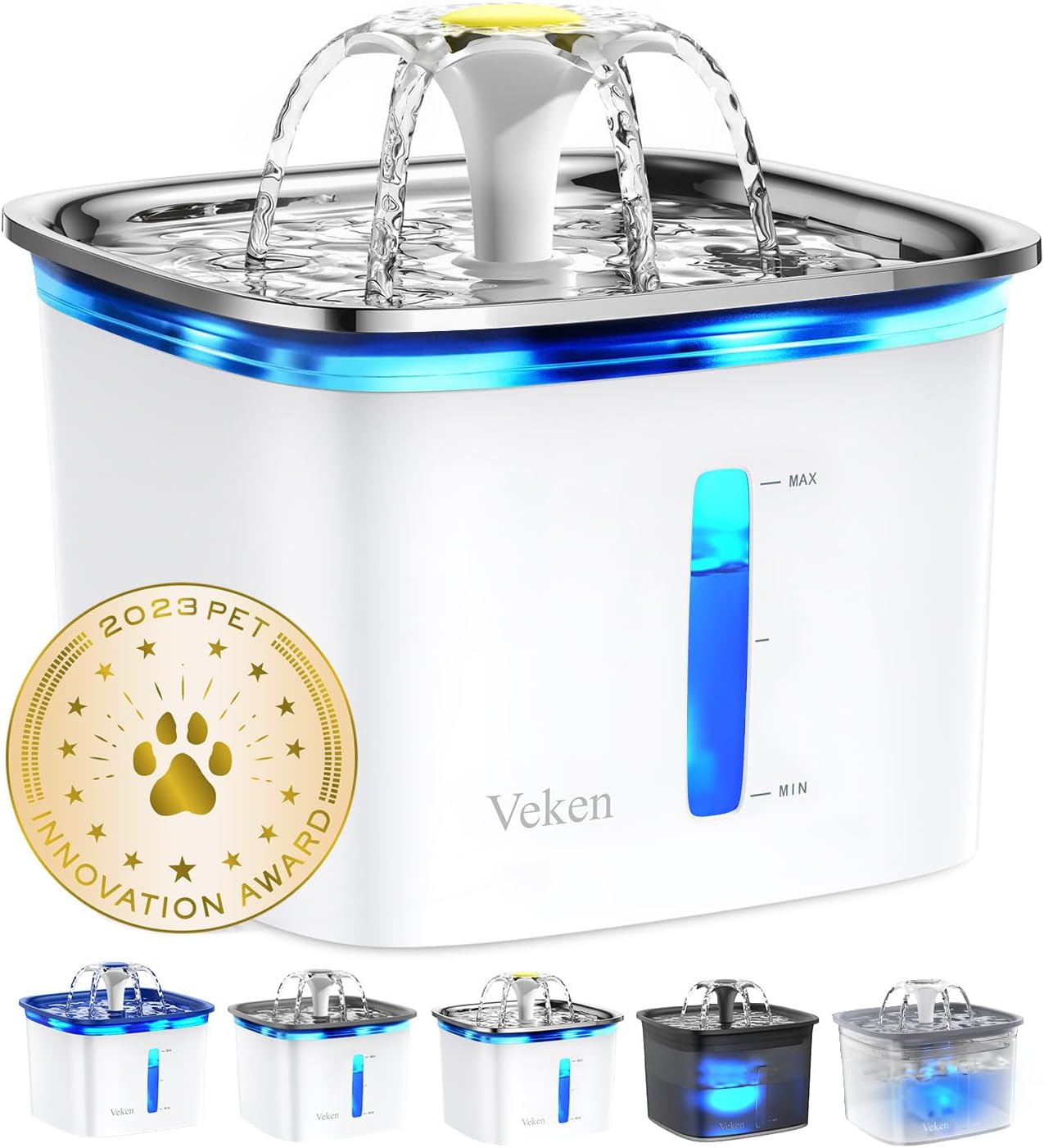 Veken 95oz/2.8L Pet Fountain product image