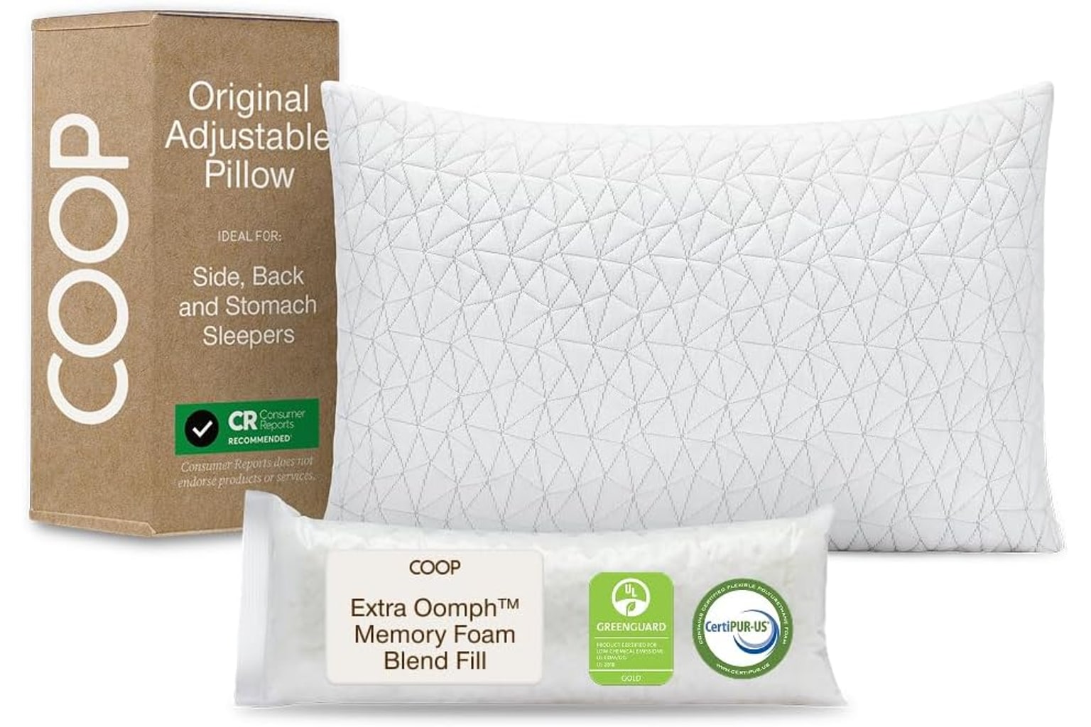 Coop Home Goods Original Adjustable Pillow product image