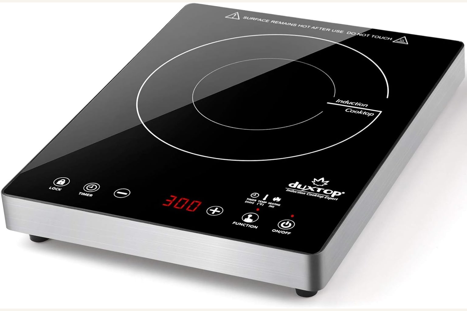 Duxtop E200A Full Glass Portable Induction Cooktop product image