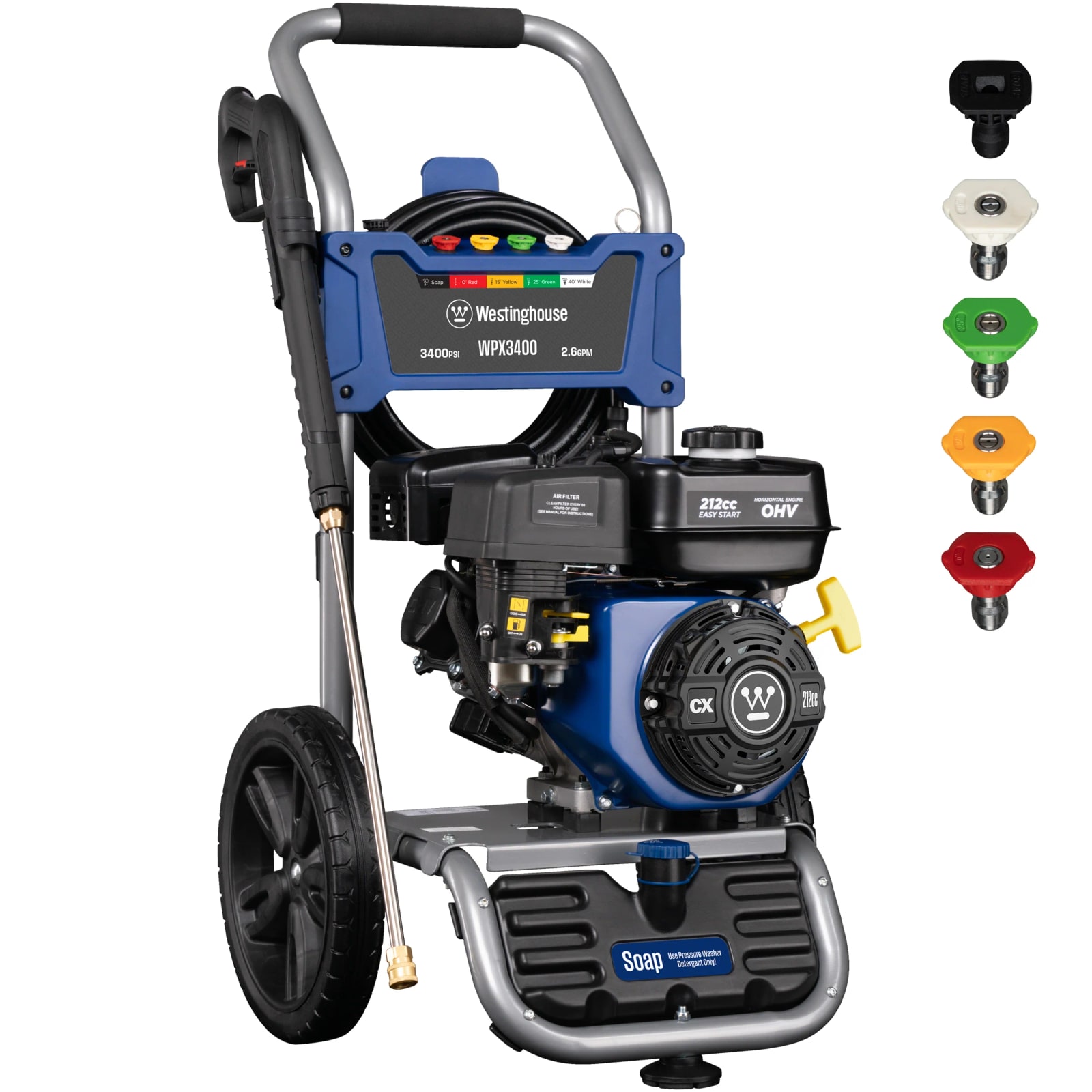 Westinghouse WPX3400 Gas Pressure Washer product image