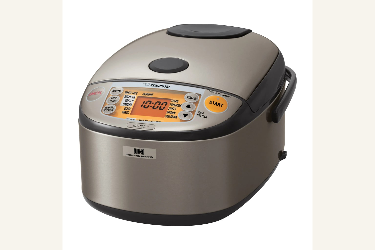 Zojirushi NP-HCC10 induction heating rice cooker hero image