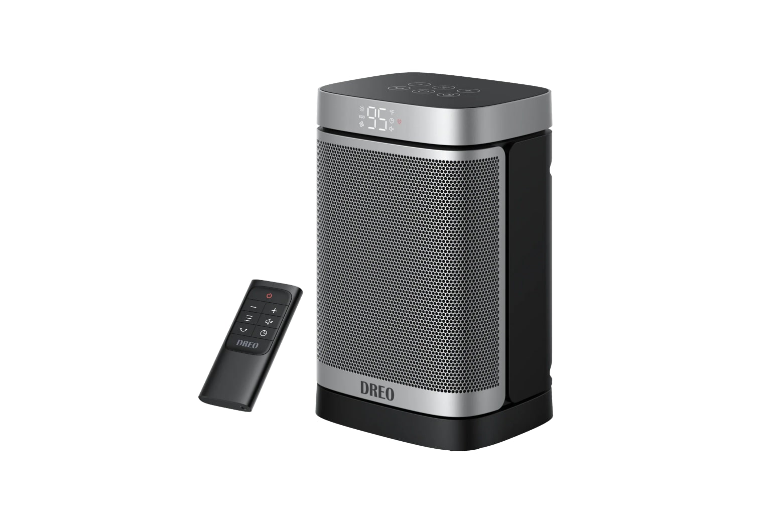 DREO Space Heater, Portable Electric Heaters for Indoor Use with Thermostat and Remote product image