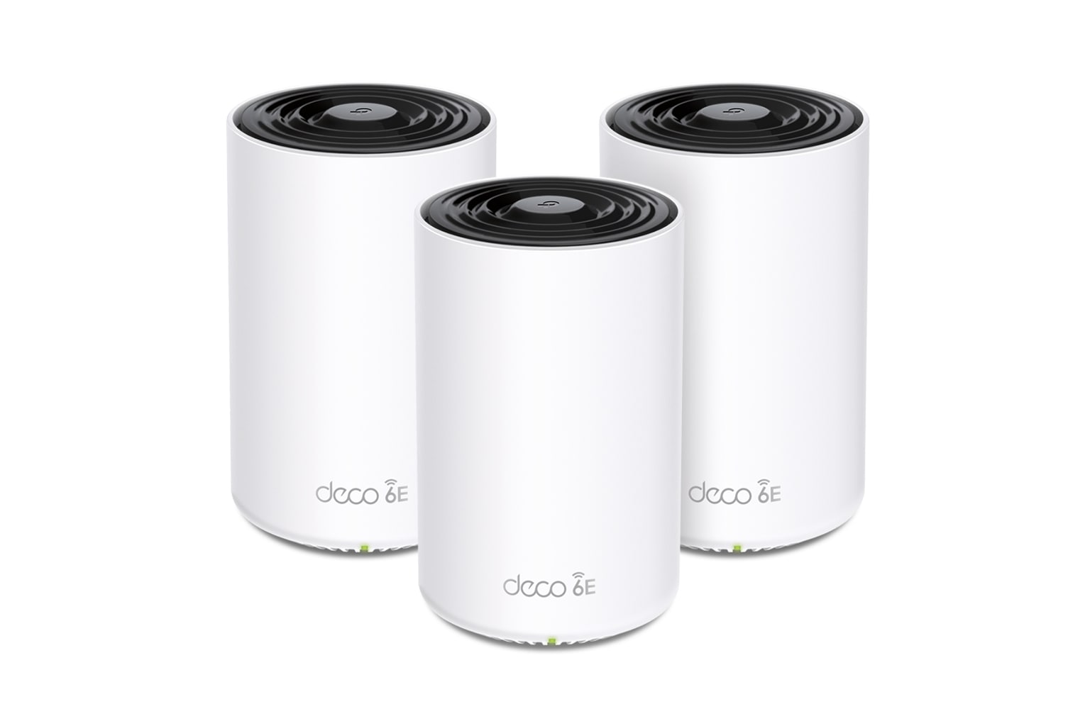 TP-Link Deco XE75 Pro AXE5400 tri-band WiFi 6E mesh system 3-pack product image