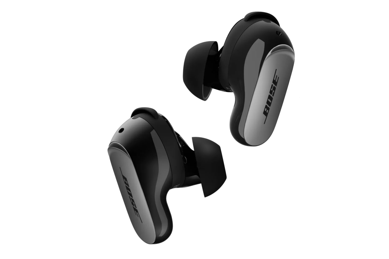 Bose QuietComfort Ultra Earbuds 2nd Gen in black, official product hero image